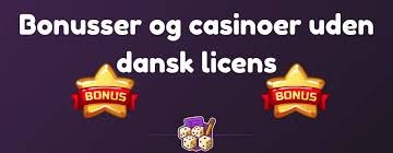 Casino Sider Med Bonus Uden - Find Det Bedste Online Casino